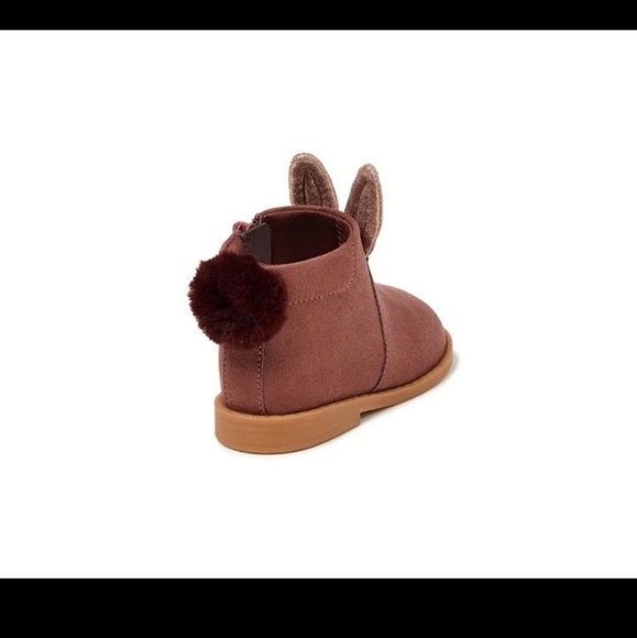 5/$25 baby girl suede bunny boots - Picture 6 of 6